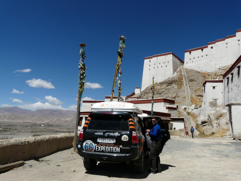 Am Pelkhor Kloster in Gyantse